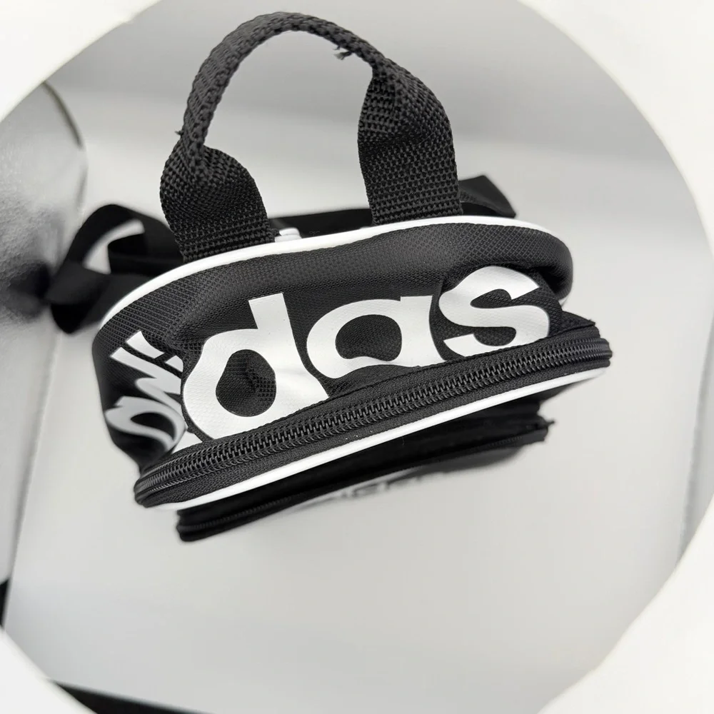 Adidas Classic Black and White Mini Backpack - Picture 2 of 12